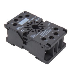 ΒΑΣΗ ΡΑΓΑΣ 8P ΓΙΑ RELAY ΤΥΠΟΥ ΛΥΧΝΙΑΣ ΜΑΥΡΗ CSM-S08F1-H CYO