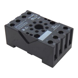 ΒΑΣΗ ΡΑΓΑΣ 8P ΓΙΑ RELAY ΤΥΠΟΥ ΛΥΧΝΙΑΣ ΜΑΥΡΗ CSM-S08F1 CYO