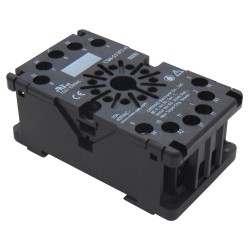 ΒΑΣΗ ΡΑΓΑΣ 11P ΓΙΑ RELAY ΤΥΠΟΥ ΛΥΧΝΙΑΣ ΜΑΥΡΗ CSM-S11F1-H CYO