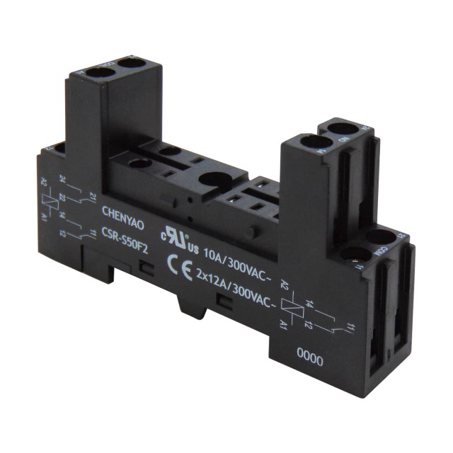 ΒΑΣΗ ΡΑΓΑΣ 2P ΓΙΑ RELAY MINI ΜΑΥΡΗ CSR-S50F2 CYO ΒΑΣΗ ΡΑΓΑΣ 2P ΓΙΑ RELAY MINI ΜΑΥΡΗ CSR-S50F2 CYO