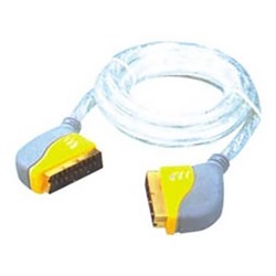 ΚΑΛΩΔΙΟ SCART ΣΕ SCART 3m CU OD7 ΕΠΙΧΡΥΣΟ ΔΙΑΦΑΝΕΣ A8005-12 BLS D&S