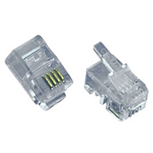 ΤΗΛΕΦΩΝΙΚΟ ΦΙΣ ΑΡΣΕΝΙΚΟ 4P4C YH4-402 (SS320) CZT