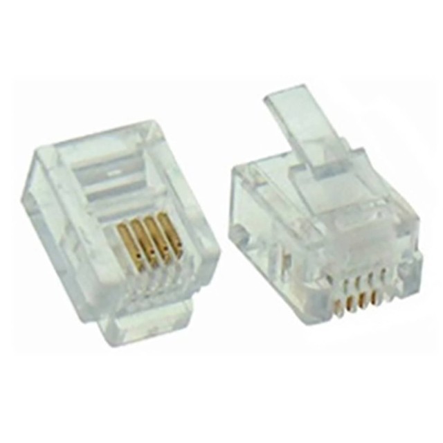 ΤΗΛΕΦΩΝΙΚΟ ΦΙΣ ΑΡΣΕΝΙΚΟ 6P4C YH6-604 (SS320) CZT