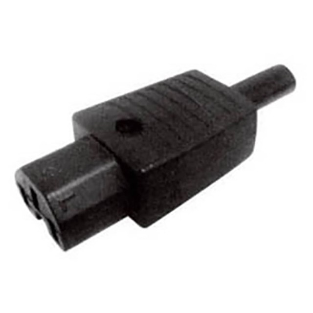 AC CONNECTOR ΘΗΛΥΚΟ ΚΑΛΩΔΙΟΥ 3P 10A/250V ΜΕ ΑΥΛΑΚΙ XJ-I008B LZ