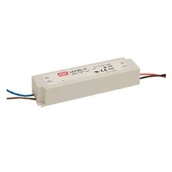 ΤΡΟΦΟΔΟΤΙΚΟ LED 60W/12VDC/5A IP67 LPV-60-12 MEAN WELL