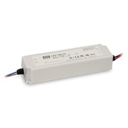 ΤΡΟΦΟΔΟΤΙΚΟ LED 100.8W/24VDC/4.2A IP67 LPV-100-24 MEAN WELL