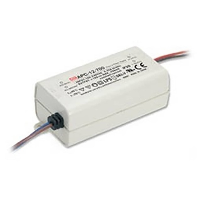 ΤΡΟΦΟΔΟΤΙΚΟ LED 12.6W/9-18VDC/700mA IP42 APC-12-700 MEAN WELL