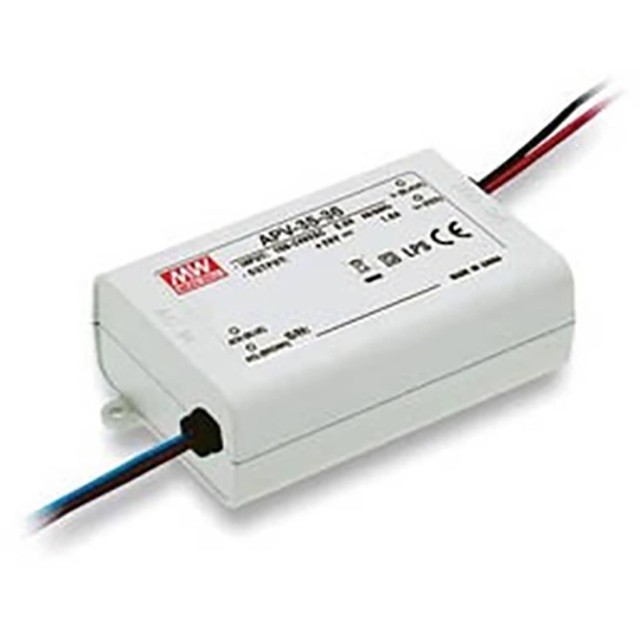 ΤΡΟΦΟΔΟΤΙΚΟ LED 36W/24VDC/1.5A IP42 APV-35-24 MEAN WELL