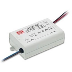 ΤΡΟΦΟΔΟΤΙΚΟ LED 35W/25-70VDC/500mA IP42 APC-35-500 MEAN WELL