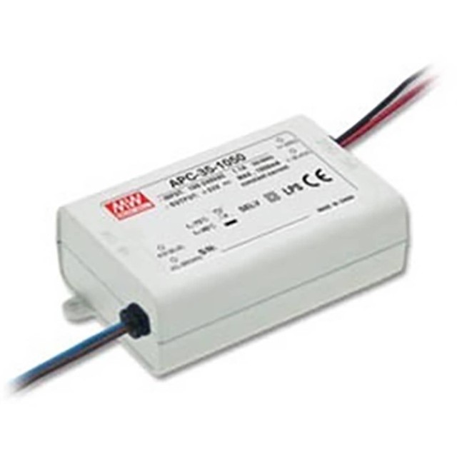 ΤΡΟΦΟΔΟΤΙΚΟ LED 35W/25-70VDC/500mA IP42 APC-35-500 MEAN WELL