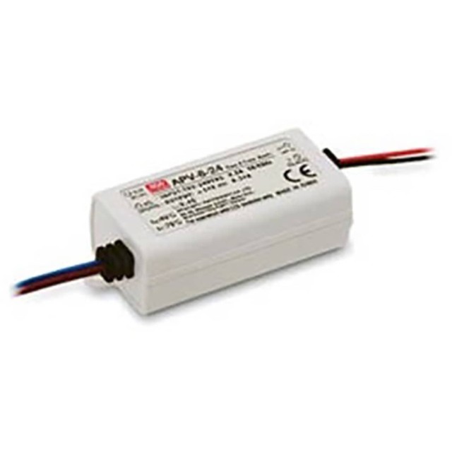 ΤΡΟΦΟΔΟΤΙΚΟ LED 8.04W/12V/0.67A IP42 APV-8-12 MEAN WELL