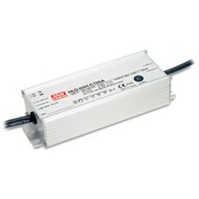 ΤΡΟΦΟΔΟΤΙΚΟ LED 70W/50-100VDC/700mA PFC IP67 DIMMABLE HLG-60H-C700B MEAN WELL