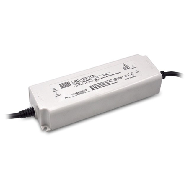 ΤΡΟΦΟΔΟΤΙΚΟ LED 151.2W/24-48VDC/3150mA IP67 LPC-150-3150 MEAN WELL