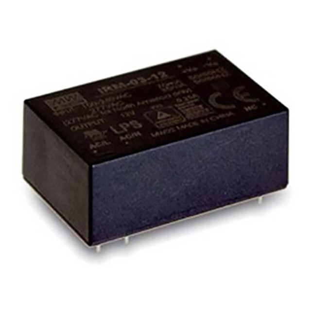 ΤΡΟΦΟΔΟΤΙΚΟ 3W/12VDC/0.25A PCB IRM-03-12 MEAN WELL