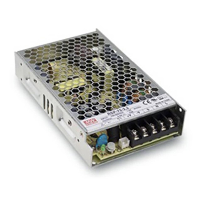 ΤΡΟΦΟΔΟΤΙΚΟ 75W/7.5VDC/10A PFC LOW PROFILE RSP-75-7.5 MEAN WELL