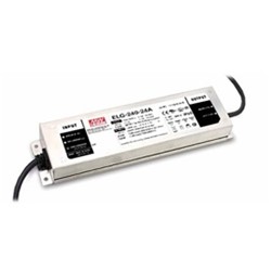ΤΡΟΦΟΔΟΤΙΚΟ LED 240W/24VDC/10A PFC IP67 ELG-240-24 MEAN WELL