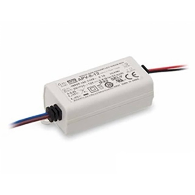 ΤΡΟΦΟΔΟΤΙΚΟ LED 8.16W/24V/0.34A IP42 APV-8-24 MEAN WELL