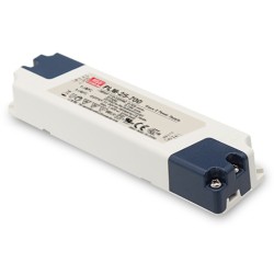 ΤΡΟΦΟΔΟΤΙΚΟ LED 25.2W/42-72VDC/350mA PFC IP30 PLM-25-350 MEAN WELL