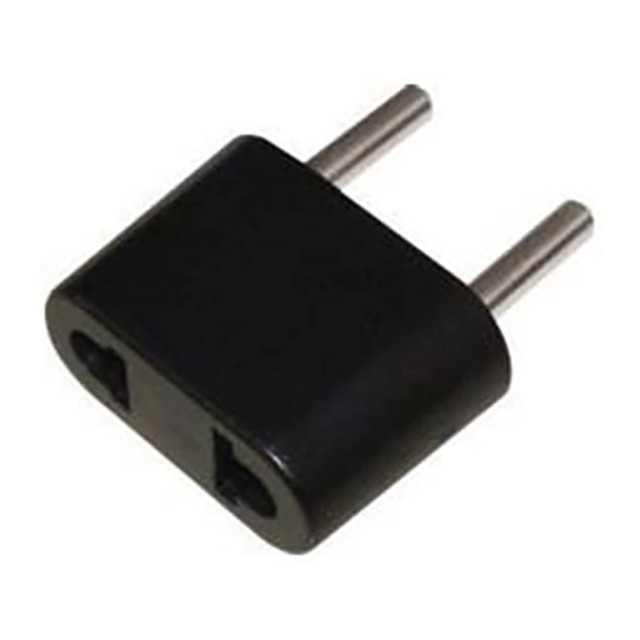 ADAPTOR ΡΕΥΜΑΤΟΣ ΠΛΑΚΕ 220V/110V-220V ΜΑΥΡΟ AC-7225 ULTIMAX