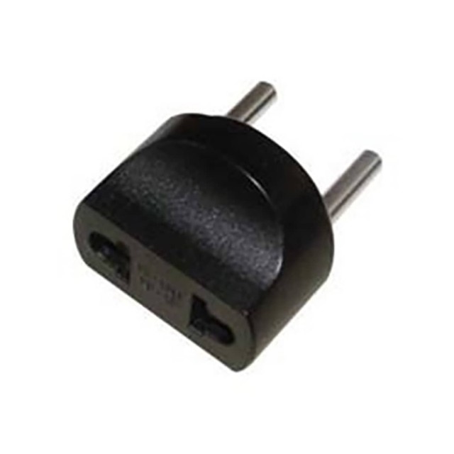 ADAPTOR ΡΕΥΜΑΤΟΣ ΟΒΑΛ 220V/110V-220V ΜΑΥΡΟ AC-7230 ULTIMAX