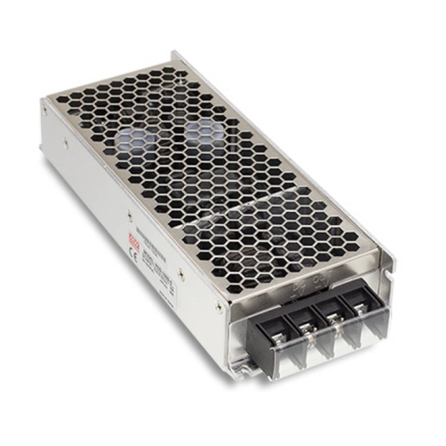 CONVERTER DC/DC 151.2W/33.6-62.4V/24V/6.3A RAILWAY RSD-150C-24 MEAN WELL