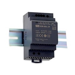 CONVERTER DC/DC ΡΑΓΑΣ 60W/9-36V/24V/2.5A DDR-60G-24 MEAN WELL