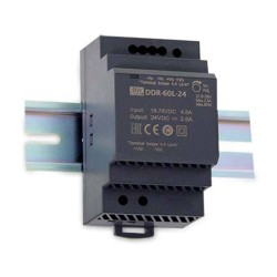CONVERTER DC/DC ΡΑΓΑΣ 60W/9-36V/12V/5A DDR-60G-12 MEAN WELL