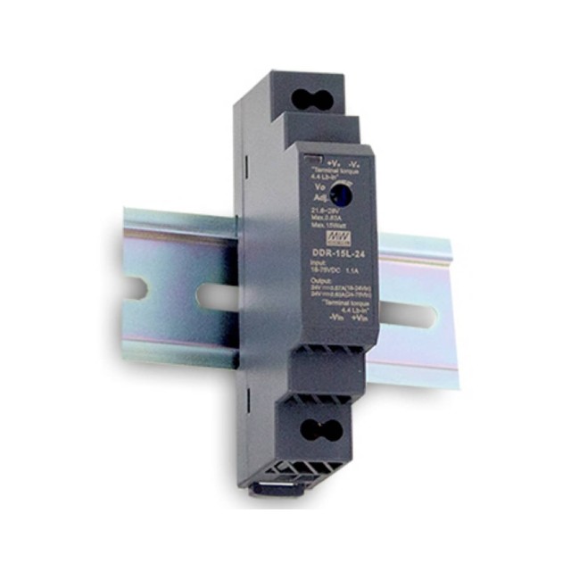 CONVERTER DC/DC ΡΑΓΑΣ 15W/18-75V/5V/3A DDR-15L-5 MEAN WELL
