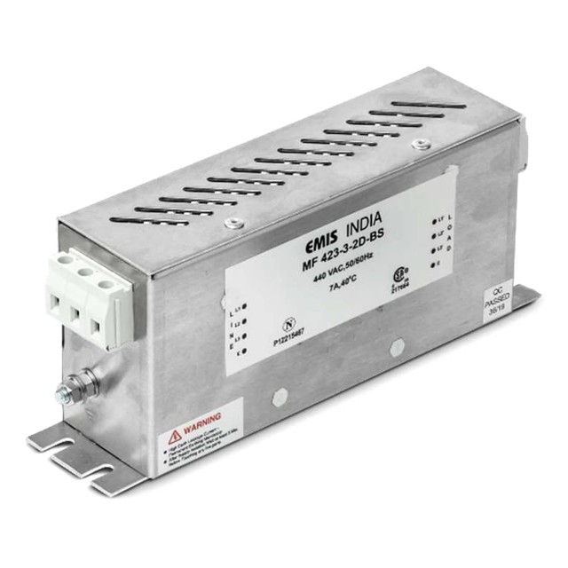 ΦΙΛΤΡΟ EMI 3Φ 55A 15KW MF423-3-2D-BS/55 EMIS