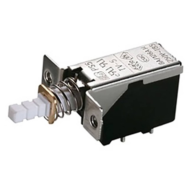 ΔΙΑΚΟΠΤΗΣ PUSH ON 2P 8A/250V PCB/ΕΛΑΤΗΡΙΟ PS5B-02-Y1-01 BEJ