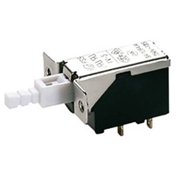 ΔΙΑΚΟΠΤΗΣ PUSH ON 2P 8A/250V SOLDER PS5A-03-Y1-01 BEJ
