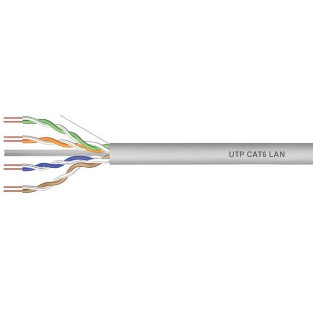 ΚΑΛΩΔΙΟ LAN CAT6 UTP 4P SOLID DATA 305m LSN
