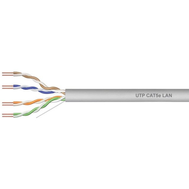 ΚΑΛΩΔΙΟ LAN CAT5e UTP 4P SOLID BC 305m DAH