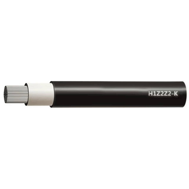 ΚΑΛΩΔΙΟ ΤΡΟΦΟΔΟΣΙΑΣ SOLAR LSZH H1Z2Z2-K 1X6mm² ΜΑΥΡΟ 500m TOP