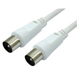 ΚΑΛΩΔΙΟ TV PAL M/M 3m ΛΕΥΚΟ COLOR BOX LANCOM