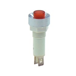 ΛΥΧΝΙΑ ΕΝΔΕΙΚΤΙΚΗ NEON Φ10 24VAC/DC ΚΟΚΚΙΝΗ ΜΕ FASTON XH024 KND