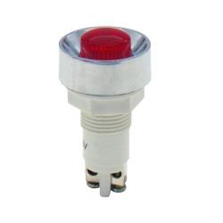 ΛΥΧΝΙΑ ΕΝΔΕΙΚΤΙΚΗ NEON Φ12 12VDC ΚΟΚΚΙΝΗ ΜΕ ΒΙΔΕΣ XH020 KND