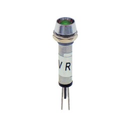 ΛΥΧΝΙΑ ΕΝΔΕΙΚΤΙΚΗ LED Φ6 230VAC/DC ΠΡΑΣΙΝΗ AD22C-6T XND