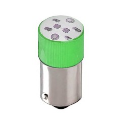 ΛΥΧΝΙΑ LED B9AS 24VAC/DC ΠΡΑΣΙΝΗ ΜΠΑΓΙΟΝΕΤ AD22B-S06 XND