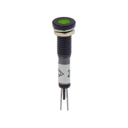 ΛΥΧΝΙΑ ΕΝΔΕΙΚΤΙΚΗ LED Φ6 24VAC/DC ΠΡΑΣΙΝΗ AD22C-6D XND