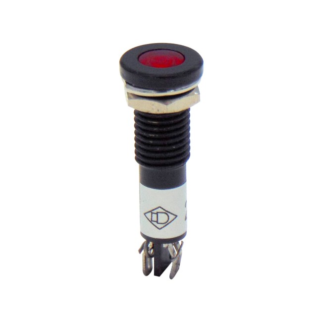 ΛΥΧΝΙΑ ΕΝΔΕΙΚΤΙΚΗ LED Φ10 230VAC/DC ΚΟΚΚΙΝΗ ΜΕ FASTON AD22C-10D XND