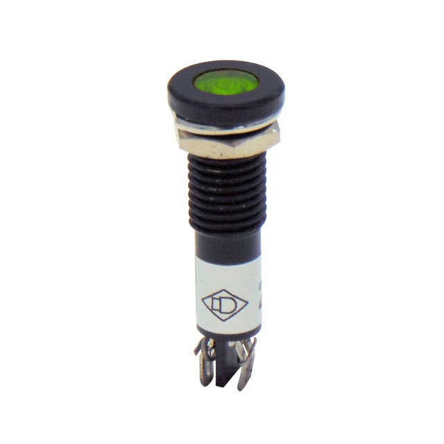 ΛΥΧΝΙΑ ΕΝΔΕΙΚΤΙΚΗ LED Φ10 230VAC/DC ΠΡΑΣΙΝΗ ΜΕ FASTON AD22C-10D XND