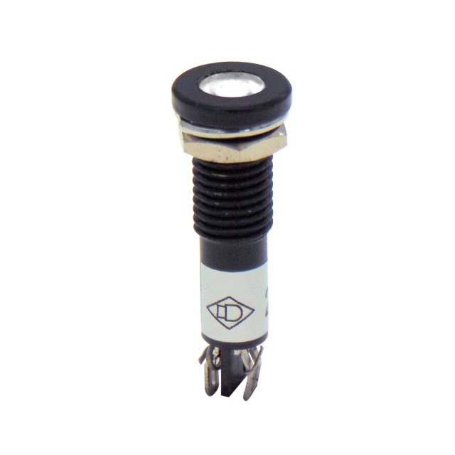 ΛΥΧΝΙΑ ΕΝΔΕΙΚΤΙΚΗ LED Φ10 230VAC/DC ΛΕΥΚΗ ΜΕ FASTON AD22C-10D XND