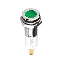 ΛΥΧΝΙΑ ΕΝΔΕΙΚΤΙΚΗ LED Φ10 230VAC ΠΡΑΣΙΝΗ ΜΕ FASTON H10F-20G AUTONICS
