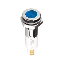 ΛΥΧΝΙΑ ΕΝΔΕΙΚΤΙΚΗ LED Φ10 230VAC ΜΠΛΕ ΜΕ FASTON H10F-20B AUTONICS