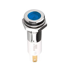 ΛΥΧΝΙΑ ΕΝΔΕΙΚΤΙΚΗ LED Φ12 24VDC ΜΠΛΕ ΜΕ FASTON Η12F-24B AUTONICS