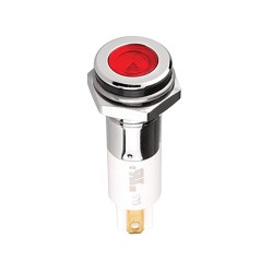 ΛΥΧΝΙΑ ΕΝΔΕΙΚΤΙΚΗ LED Φ16 24VDC ΚΟΚΚΙΝΗ ΜΕ FASTON H16F-24R AUTONICS