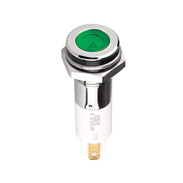 ΛΥΧΝΙΑ ΕΝΔΕΙΚΤΙΚΗ LED Φ16 24VDC ΠΡΑΣΙΝΗ ΜΕ FASTON H16F-24G AUTONICS