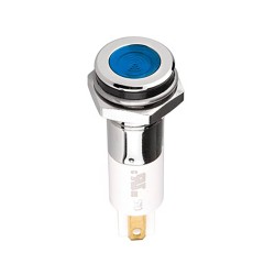 ΛΥΧΝΙΑ ΕΝΔΕΙΚΤΙΚΗ LED Φ16 24VDC ΜΠΛΕ ΜΕ FASTON H16F-24B AUTONICS