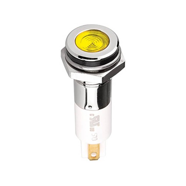 ΛΥΧΝΙΑ ΕΝΔΕΙΚΤΙΚΗ LED Φ16 230VAC ΚΙΤΡΙΝΗ ΜΕ FASTON Η16F-20Y AUTONICS